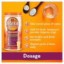 METAMUCIL Natural Fibre Supplement Smooth Orange Flavour 114 Dose