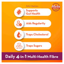 Metamucil Multi-Health Fibre with 100% Psyllium Natural Psyllium Wild Berry Smooth 114D