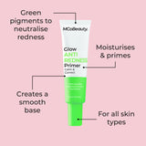 MCoBeauty Glow Anti Red Primer 30ml