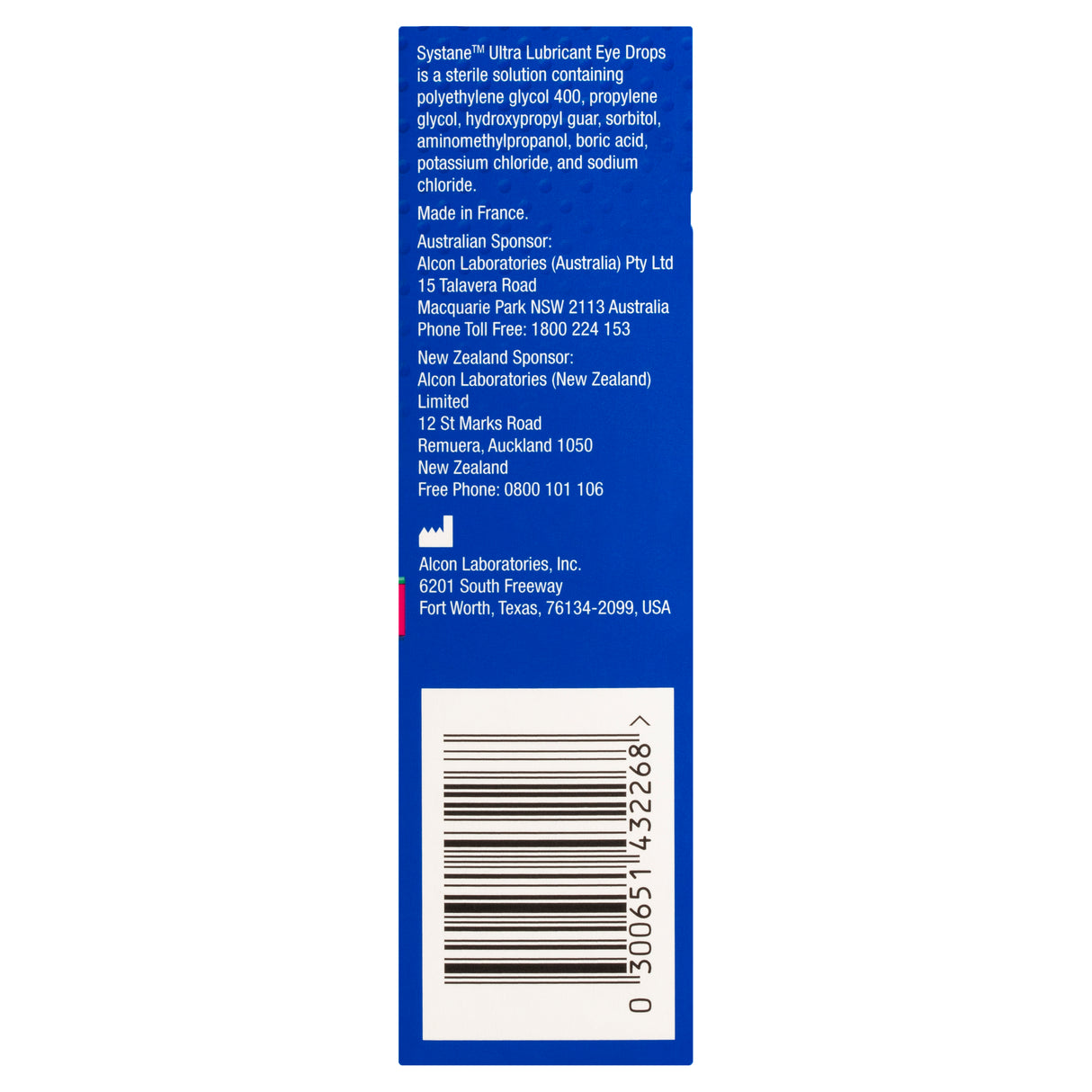 Systane Ultra UD Lubricant Eye Drops 25 x 0.5 mL