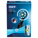 Oral-B Pro 2000 Electric Toothbrush Black With Travel Case