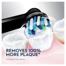 Oral-B Pro 100 Black Cross Action Electric Toothbrush with charger