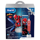 Oral-B Kids Stages Power Spiderman Blue and Red Electric Toothbrush with charger