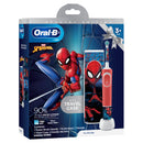 Oral-B Kids Stages Power Spiderman Blue and Red Electric Toothbrush with charger