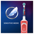 Oral-B Kids Stages Power Spiderman Blue and Red Electric Toothbrush with charger