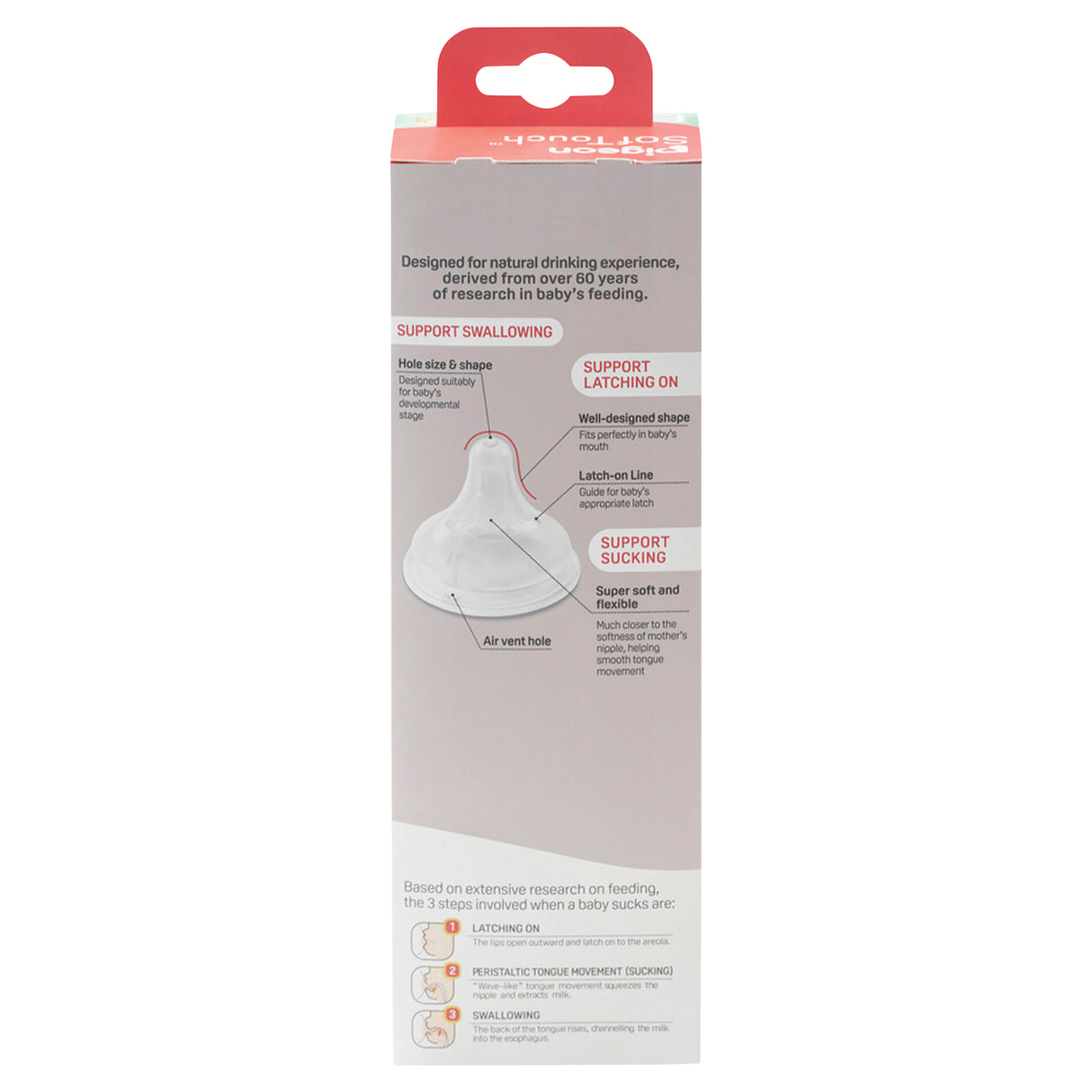 PIGEON SofTouch 3 Bottle PP 330ml