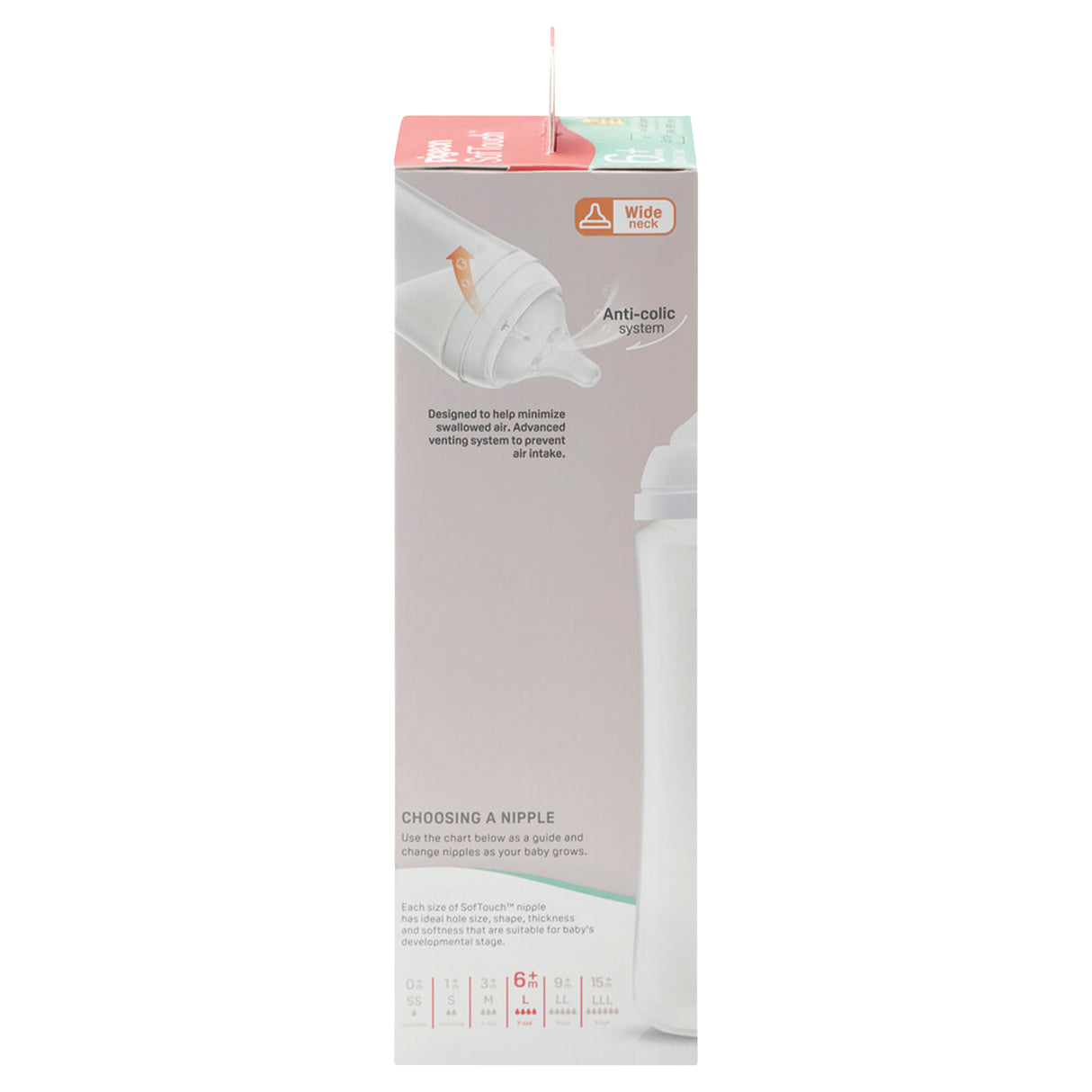 PIGEON SofTouch 3 Bottle PP 330ml