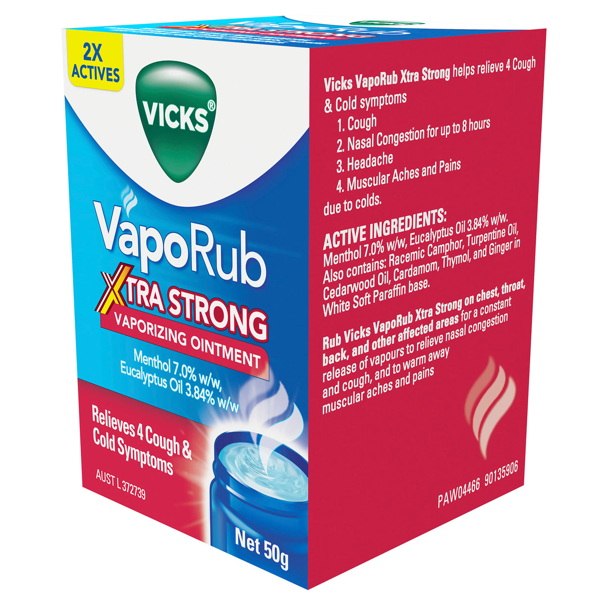 VICKS Xtra Strong Vaporub 50g