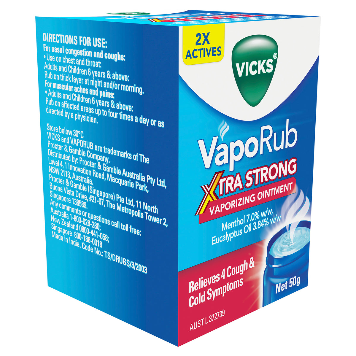 VICKS Xtra Strong Vaporub 50g