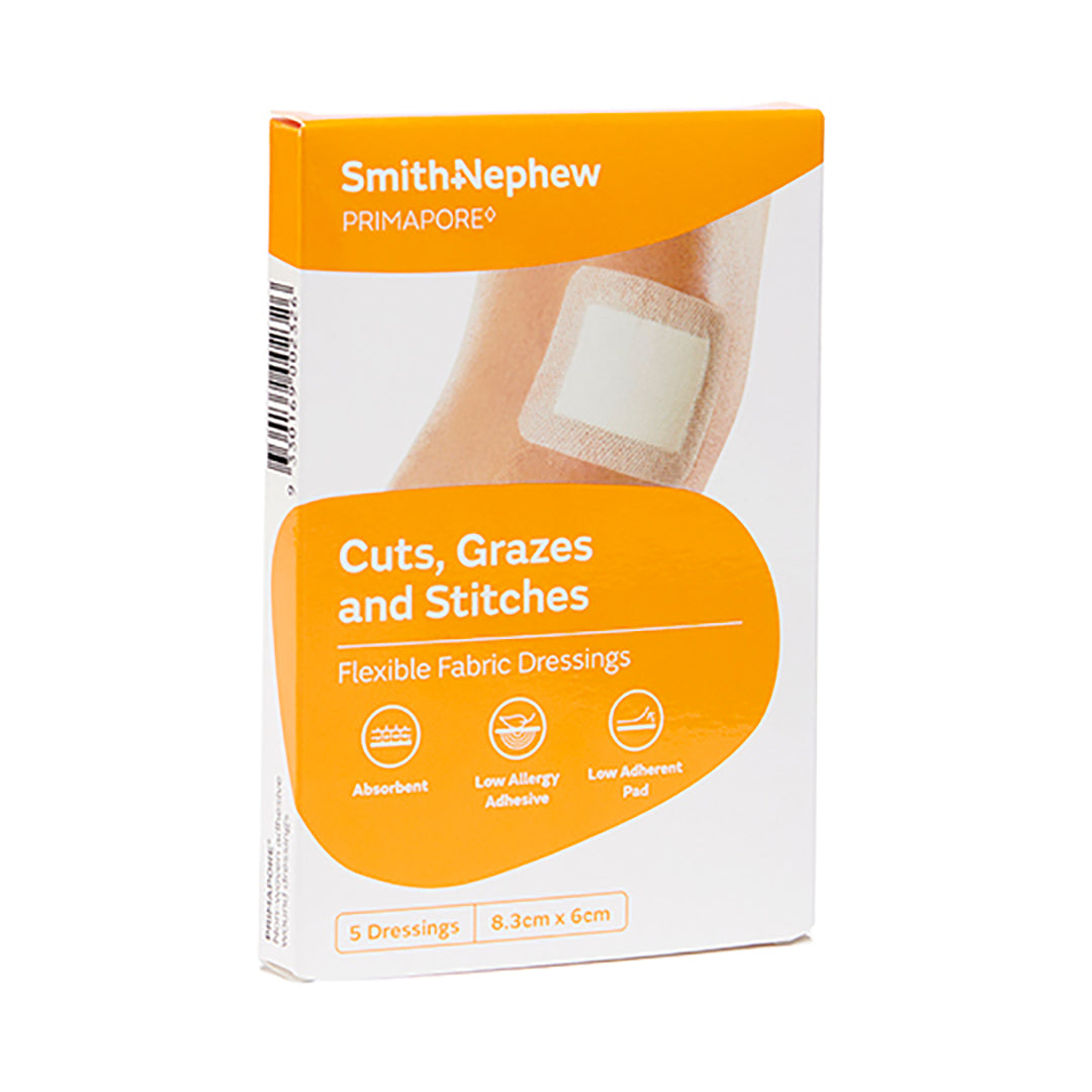 Primapore Dressing 8.3 cm x 6 cm 5 Pack