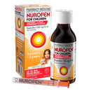 Nurofen For Children 3months - 5years Pain and Fever Relief 100mg/5mL Ibuprofen Strawberry 200mL