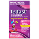 TELFAST Oral Liquid Kids Rasp 60ml