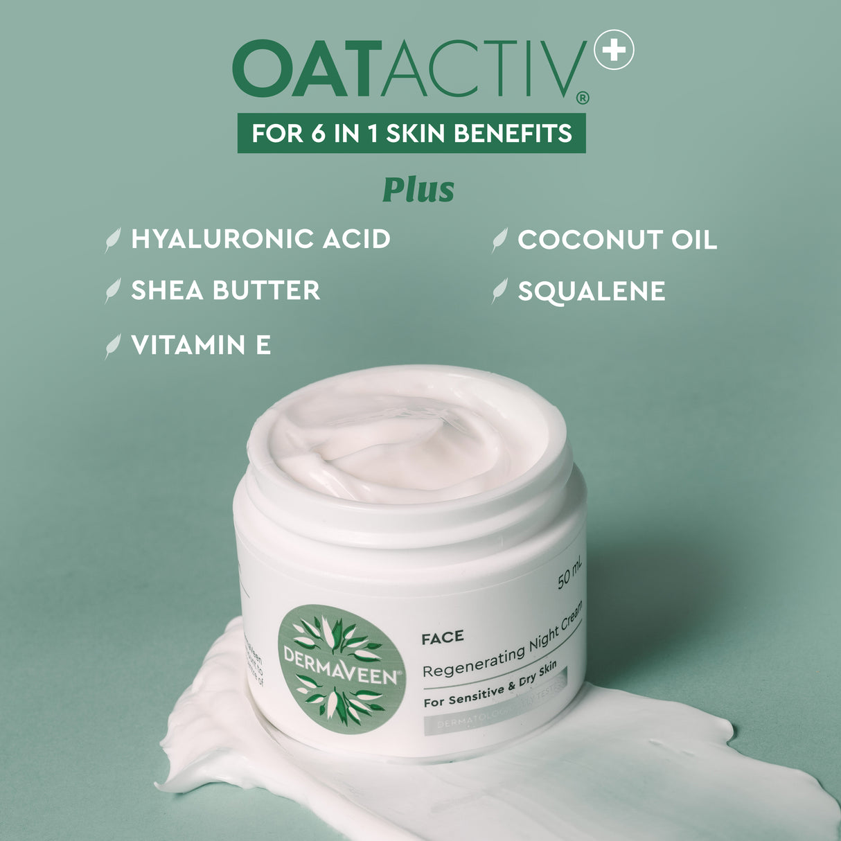 DermaVeen Face Regen Night Cream 50ml
