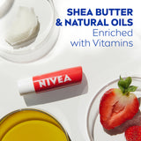 Nivea Lip Balm Strawberry 4.8g