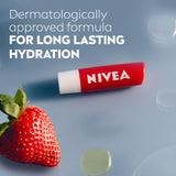 Nivea Lip Balm Strawberry 4.8g