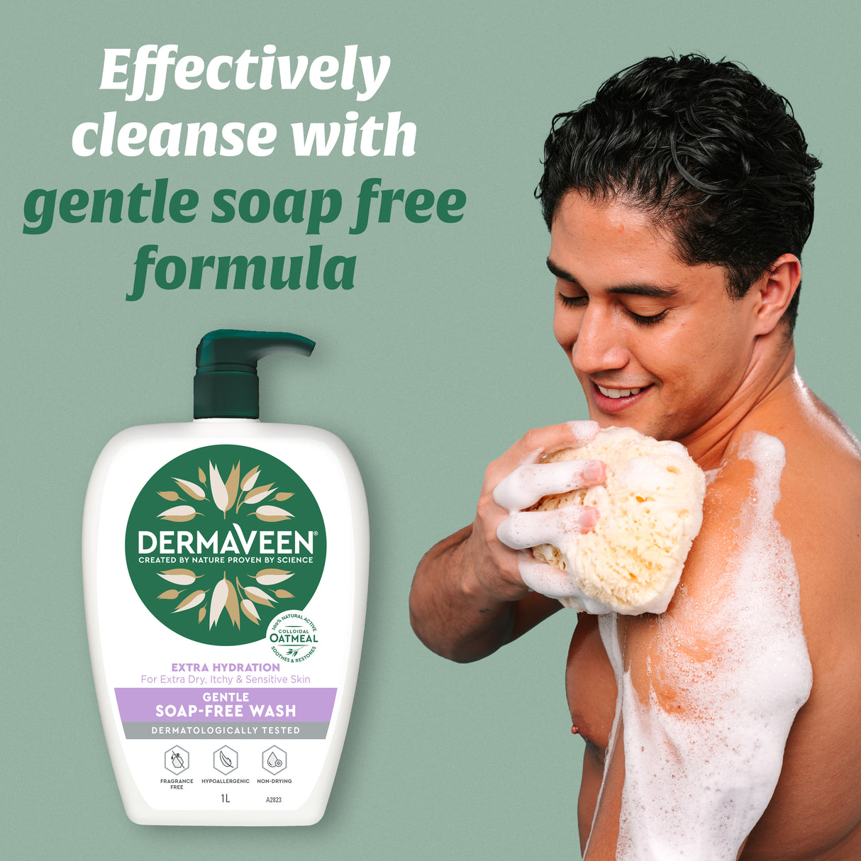 Dermaveen Extra Hydration Soap Free Wash 500ml