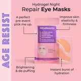 MCoBeauty Age Resist Hydrogel Night Repair Eye Masks 5 pack