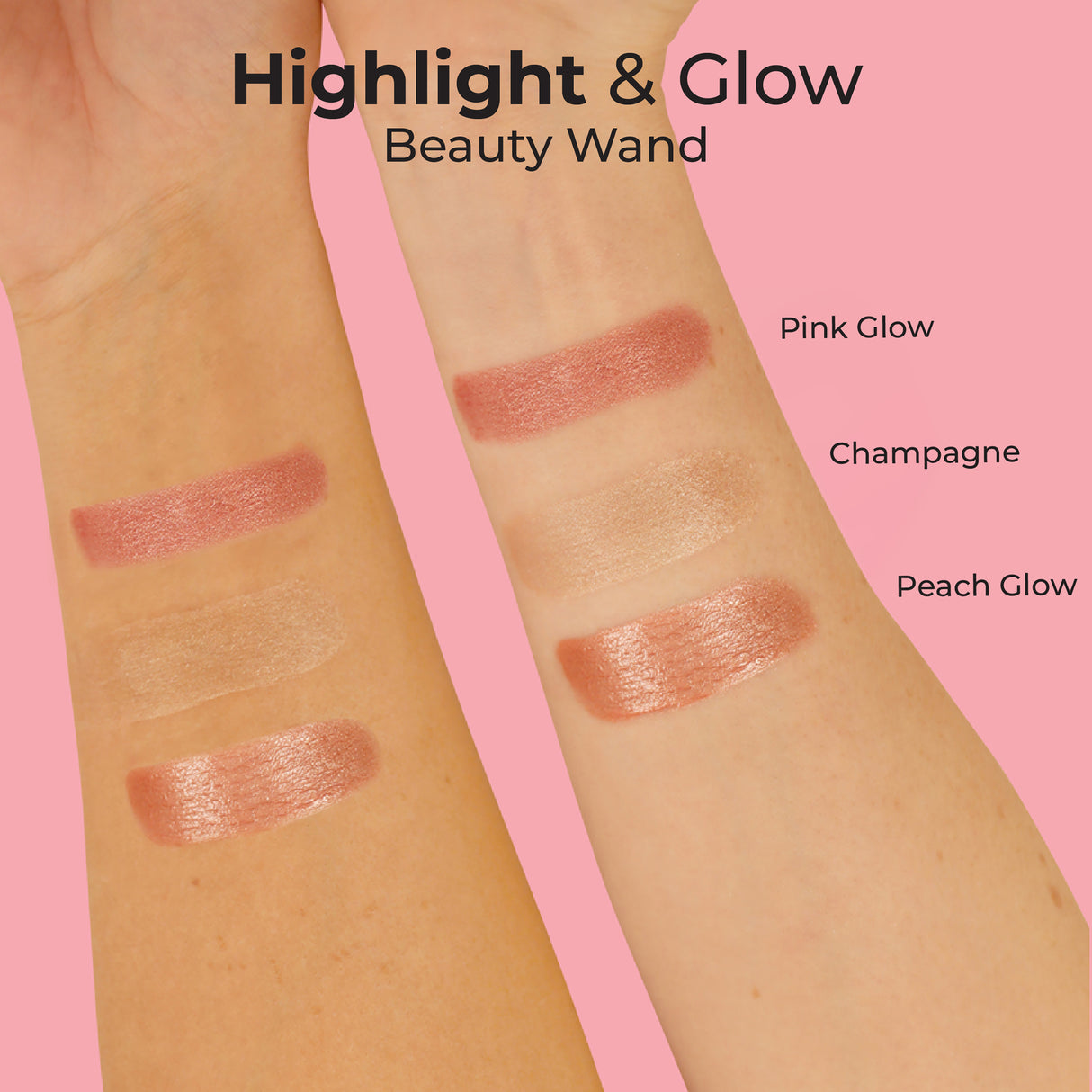 MCo MCW321 HL&Glow Bty Wand Pink Glw