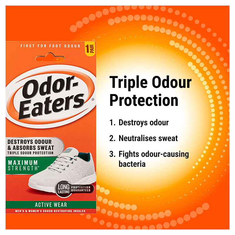 Odor-Eaters Active Wear Insoles 1 Pair