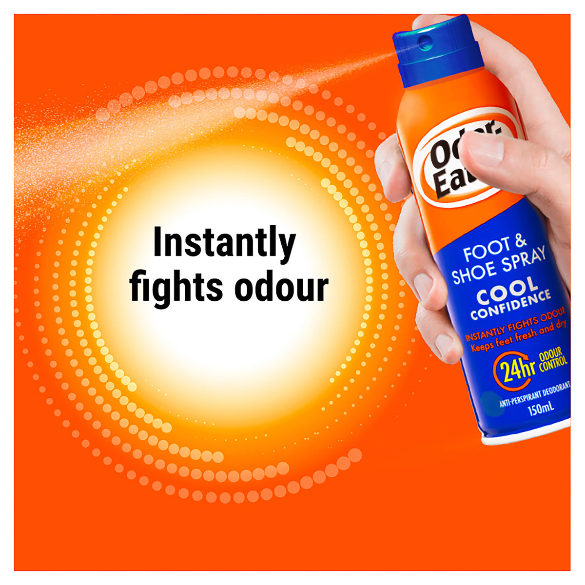 Odor-Eaters Foot and Shoe Spray Cool Confidence 150 mL