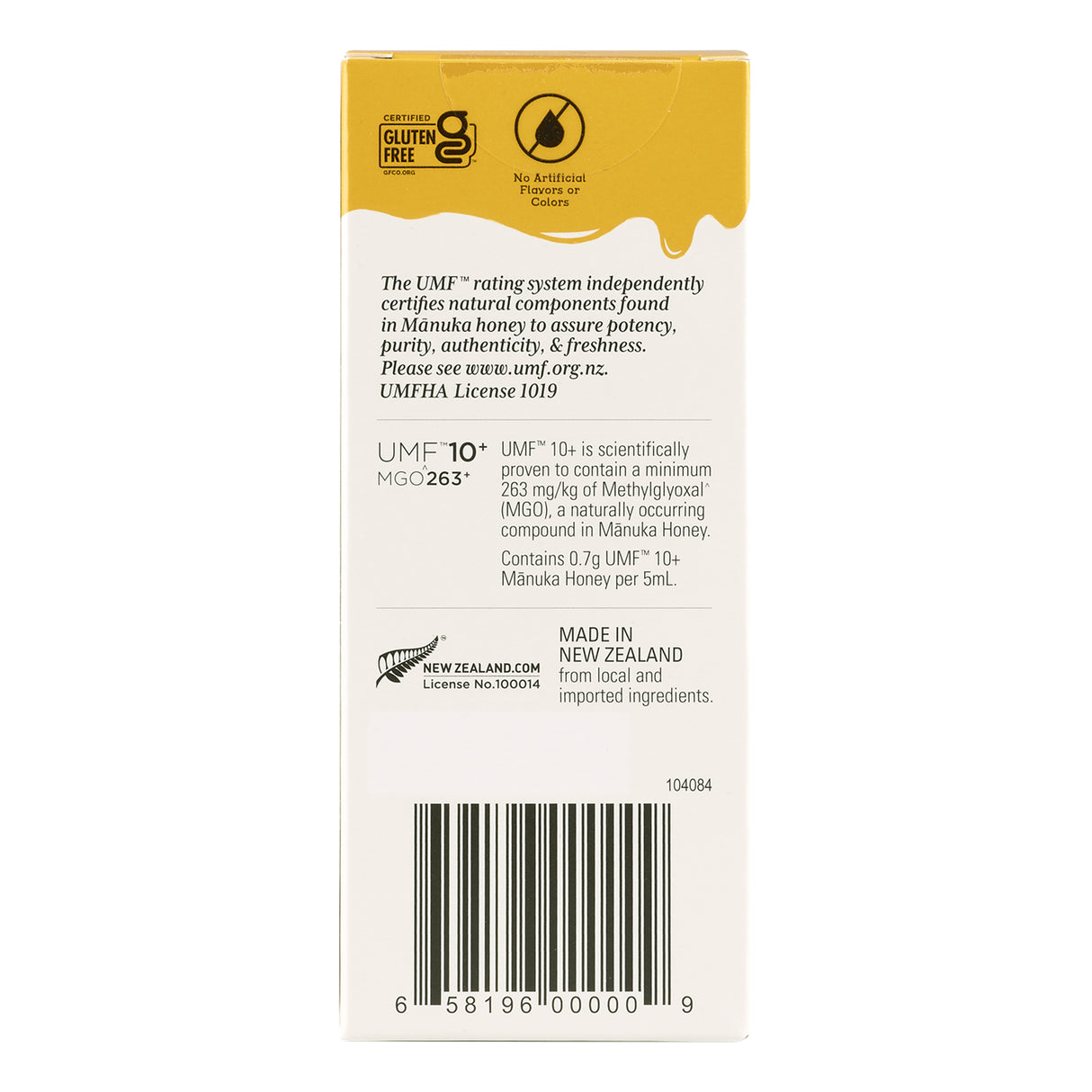 Comvita Kids Honey Day-Time Soothing Syrup 4fl oz 118ml