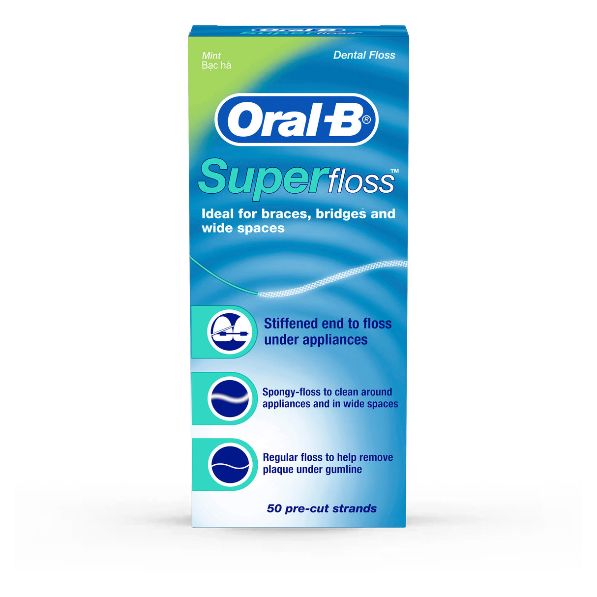 Oral-B Superfloss Unwaxed 50m
