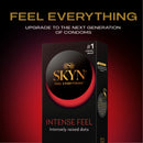 Skyn Intense Feel Soft Non-Latex Condoms 10 Pack