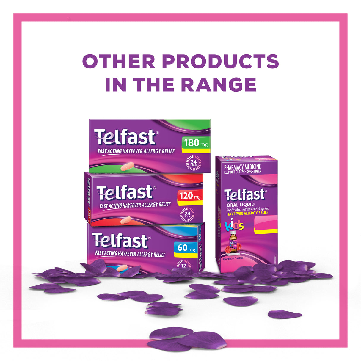 Telfast Oral Liquid Raspberry Kids 150ml