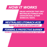 Gaviscon Dual Action Heartburn & Indigestion Relief Liquid Peppermint 600mL
