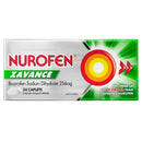 Nurofen Zavance Fast Pain Relief Caplets 256mg Ibuprofen 24 pack