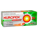 Nurofen Zavance Fast Pain Relief Liquid Capsules 200mg Ibuprofen 40 Pack