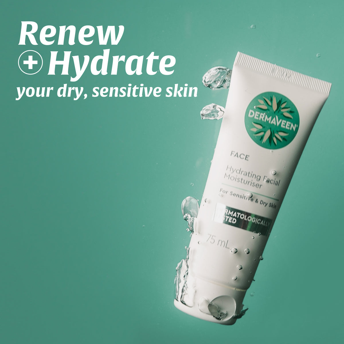 DermaVeen Face Hydrating Moisture 75ml