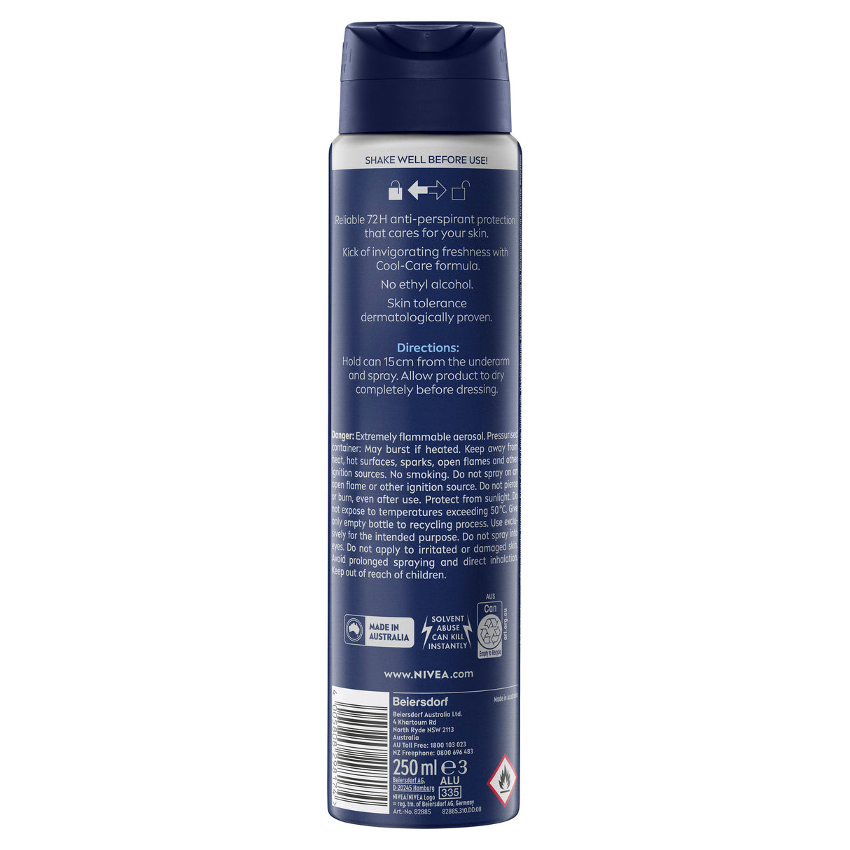 NIVEA Deo Cool Kick Aero Men 250ml