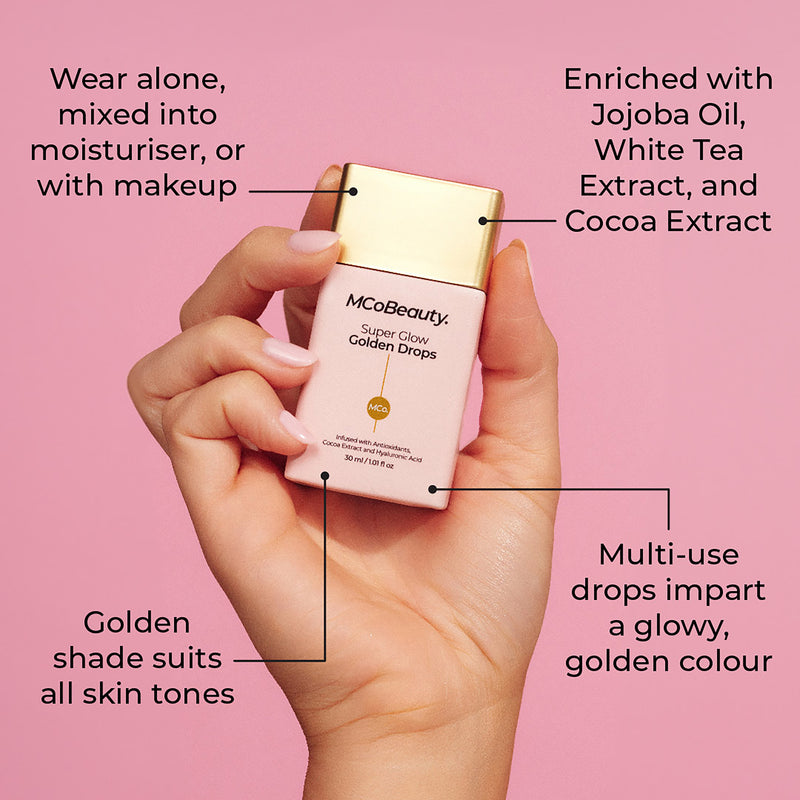 MCoBeauty Super Glow Golden Drops - Gold