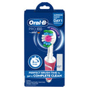 Oral-B Pro 100 Pink Electric Toothbrush with 3D Polish Whitening Head