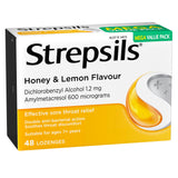Strepsils Honey & Lemon 48 Lozenges