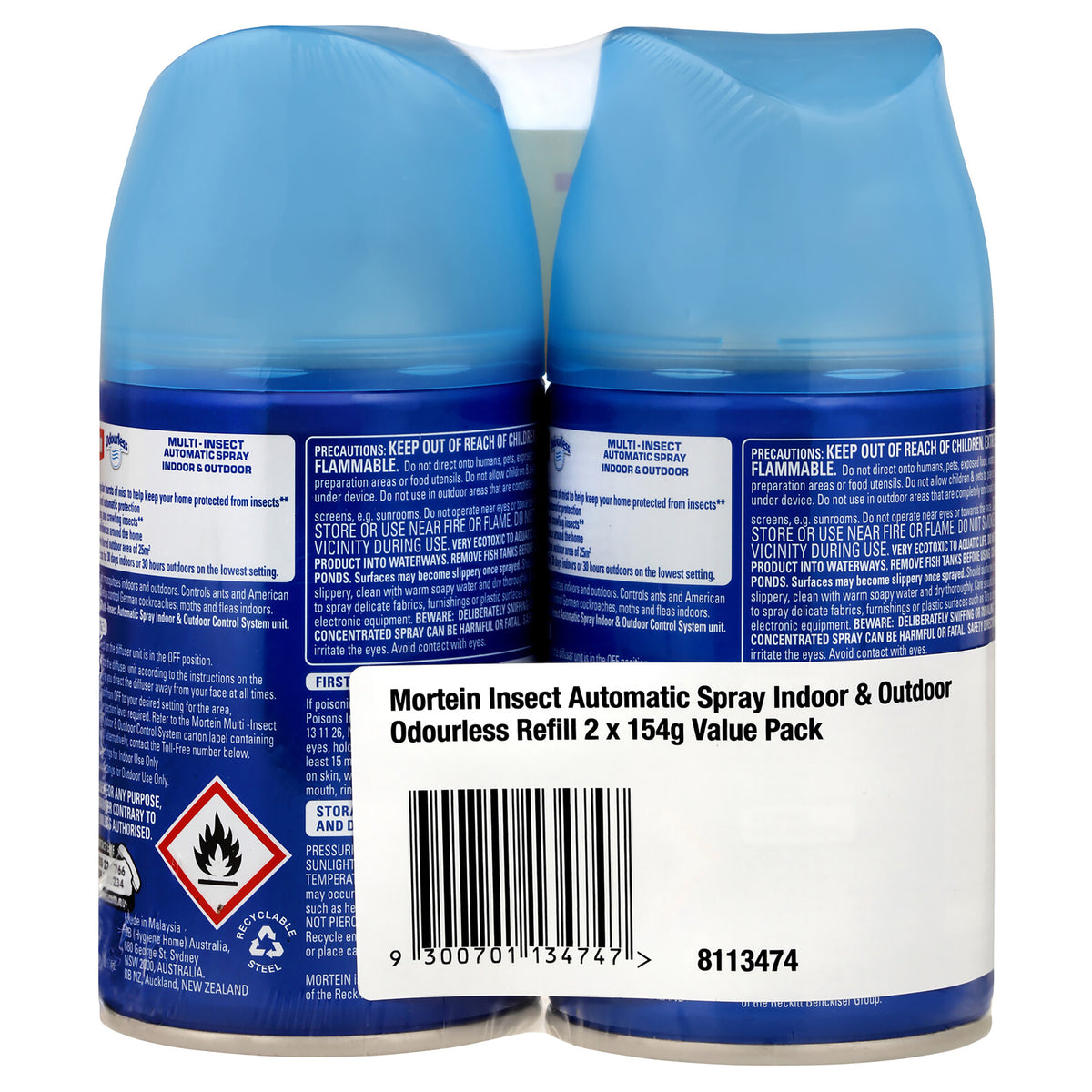 MORTEIN AICS Odourless Twin (R) 2pk