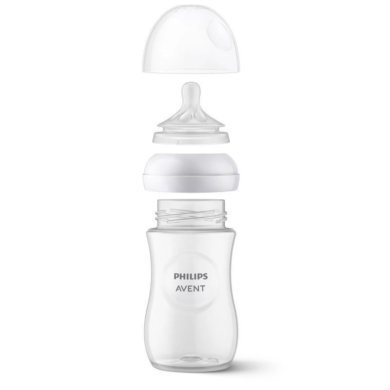 Philips Avent Natural Response 240 mL Glass Bottle