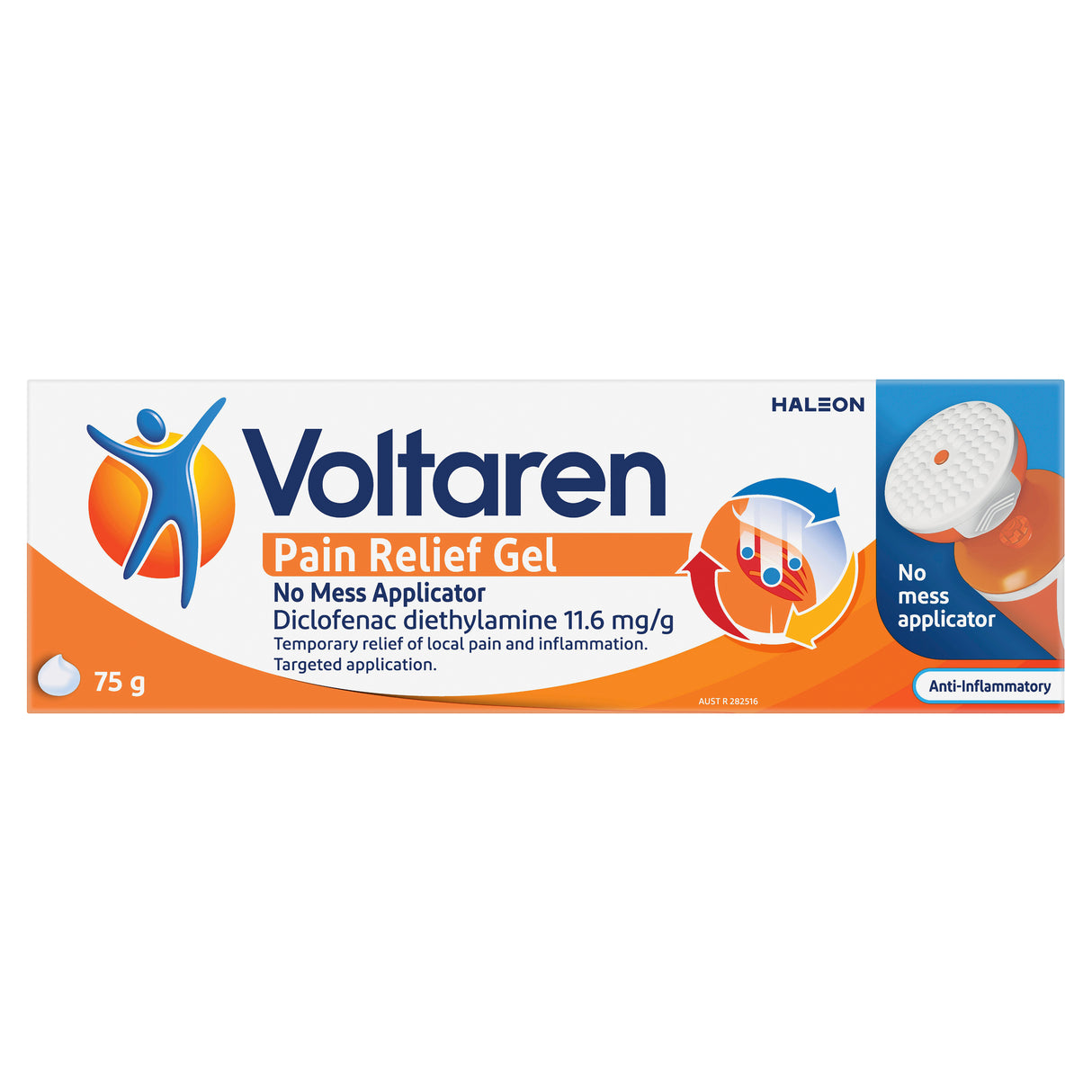 Voltaren Emulgel No Mess Applicator 75g
