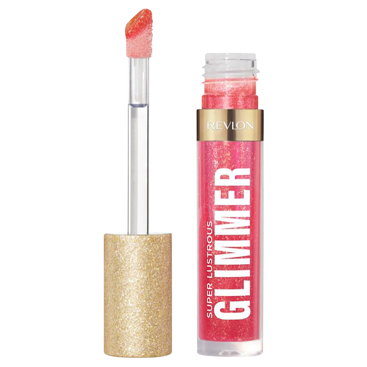 Revlon Super Lustrous Glimmer Gloss Haute Hny