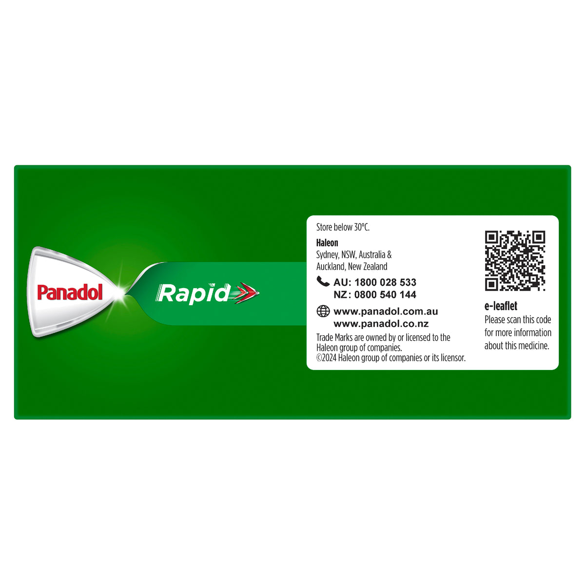 PANADOL Rapid Caplet 500mg 48s