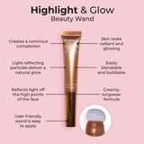 MCo MCW366 HL&Glow Bty Wand Brz Glw
