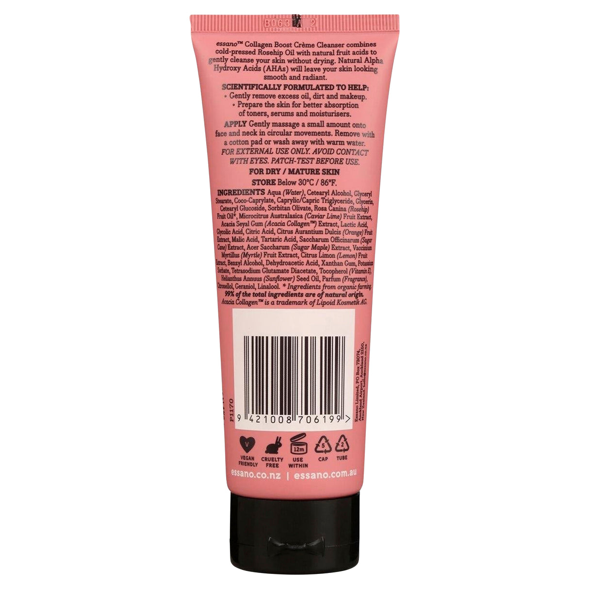 Essano Collagen Boost Creme Cleanser 100ml