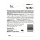 Duracell Coppertop AA Alkaline Batteries 4 pack