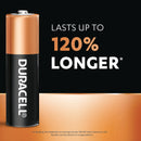 Duracell Coppertop AA Alkaline Batteries 4 pack