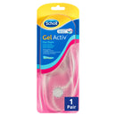 Scholl GelActiv Female Insoles for Flat Shoes