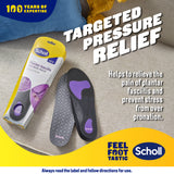 Scholl In-Balance Pain Relief Plantar Fasciitis Orthotics - Small