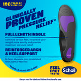 Scholl In-Balance Pain Relief Plantar Fasciitis Orthotics - Small