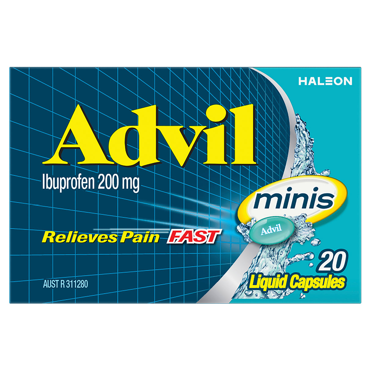 Advil Mini Liquid Capsules 20 Capsules → Advil Mini Liquid Capsules 20 Capsules