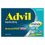 Advil Mini Liquid Capsules 20 Capsules → Advil Mini Liquid Capsules 20 Capsules